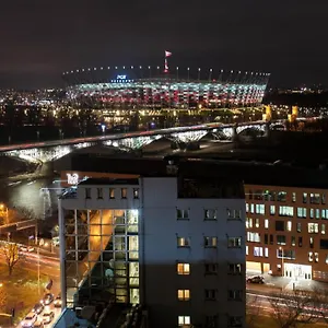 River Front, Great View From 14th Floor, Next To Pge Narodowy Stadium, Torwar - By Warsawskyline Apartament